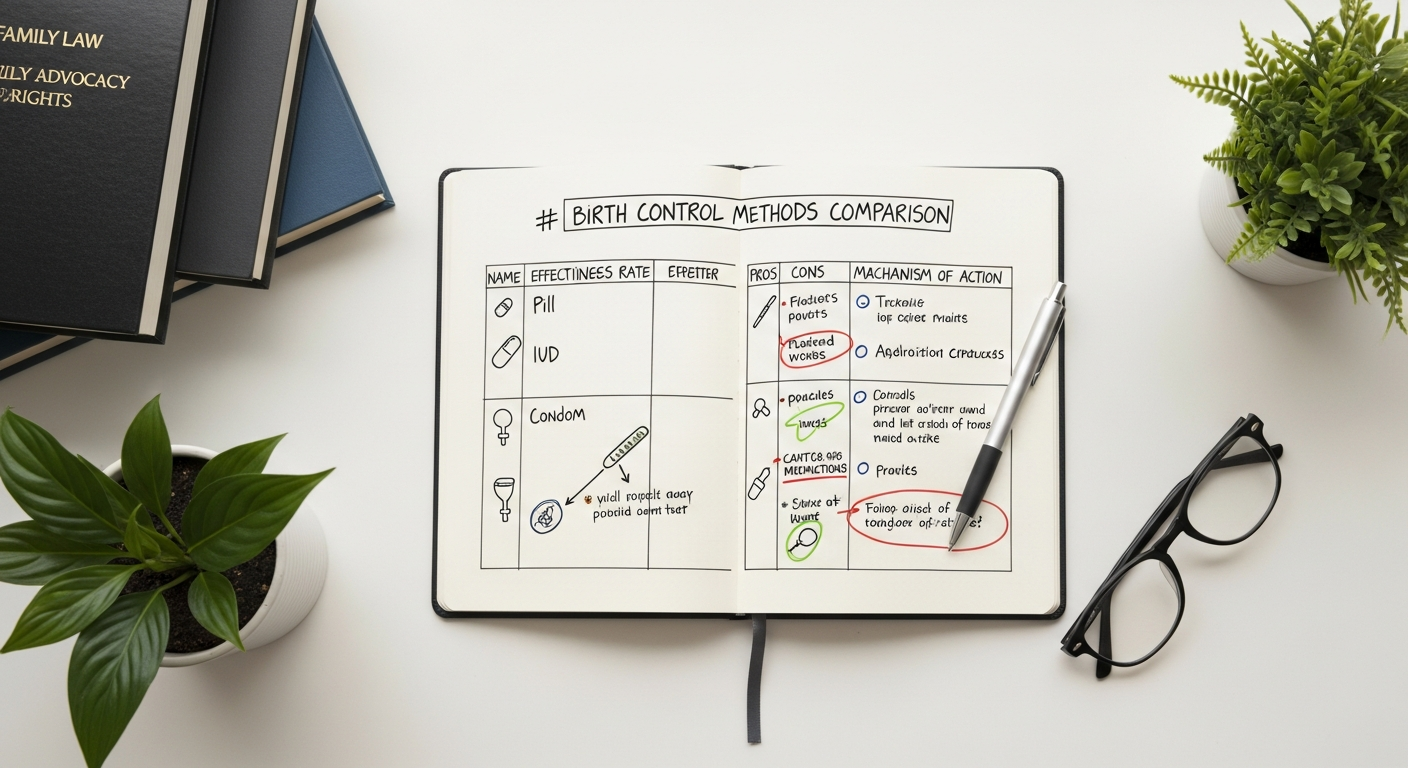 Birth Control Methods Comparison