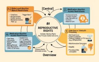 current legal challenges reproductive rights — featured illustration