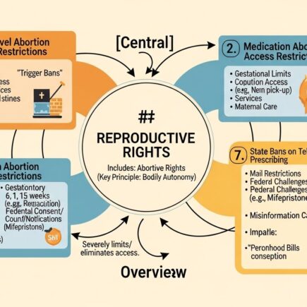 current legal challenges reproductive rights — featured illustration