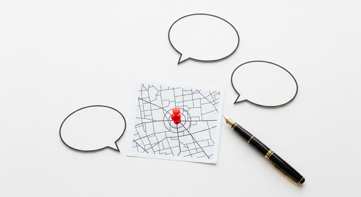 Community members collaborating on grassroots advocacy strategies for family rights, discussing issues and planning actions.