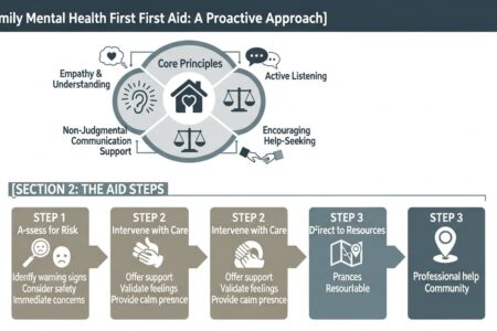 family mental health first aid — featured illustration