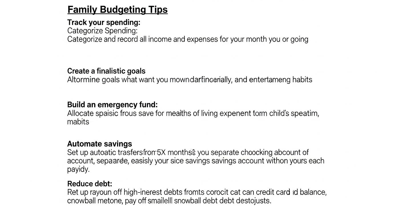 How To Create A Family Budget Tips For Balancing Necessary And Fun Expenses