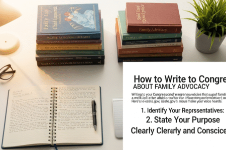 how to write to Congress about family issues