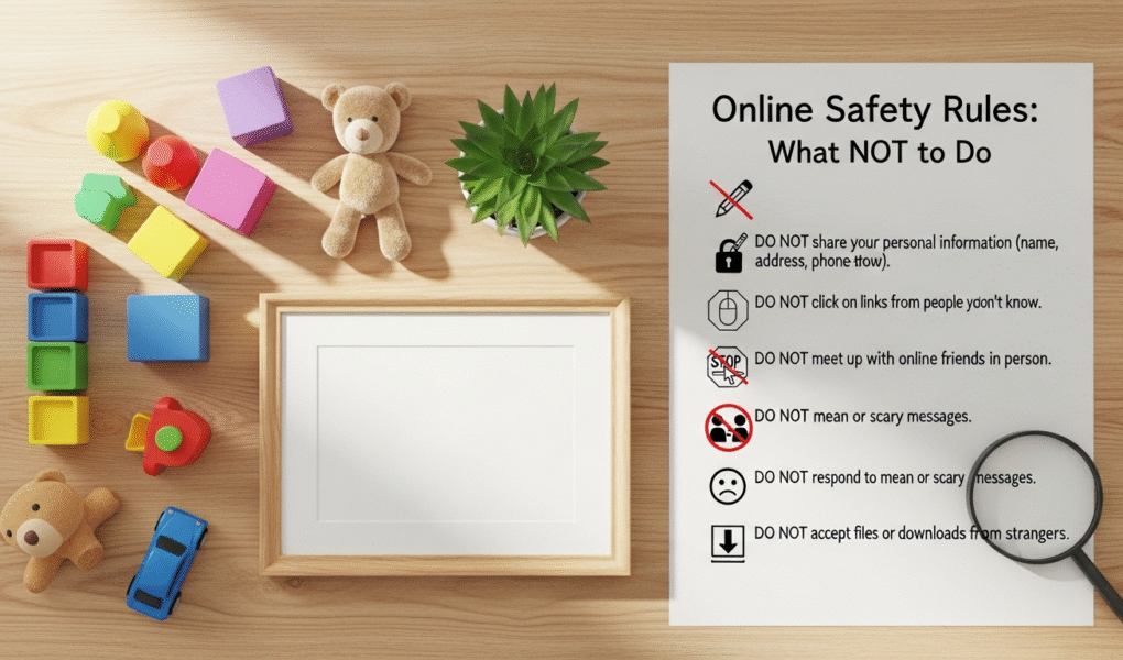 Internet safety rules what not to do online