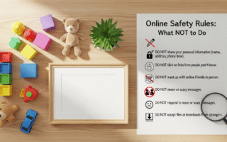 Internet safety rules what not to do online