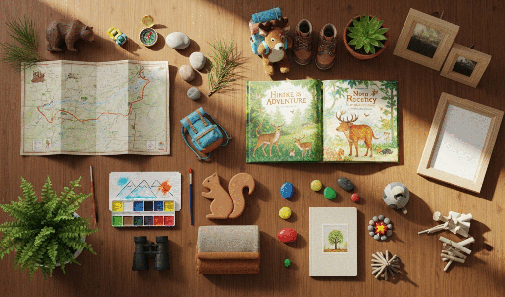 Introducing hiking to kids