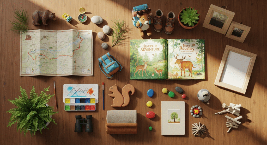 Introducing hiking to kids