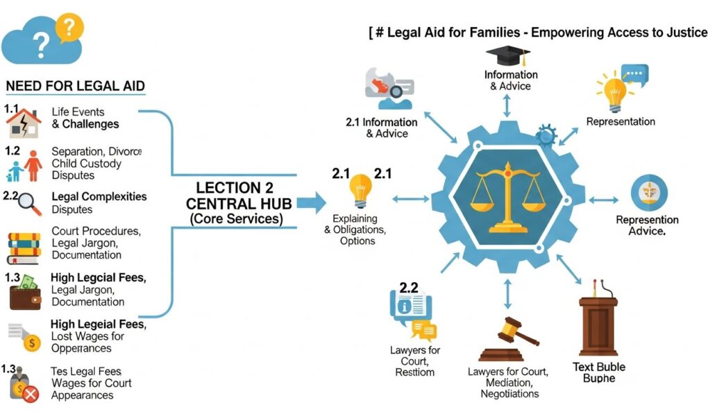 legal aid for families — featured illustration