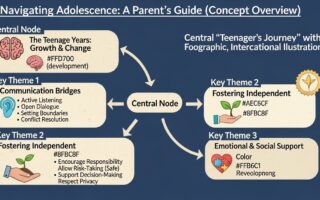 parenting teenagers guide — featured illustration