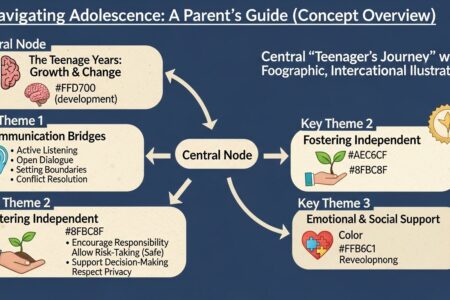 parenting teenagers guide — featured illustration