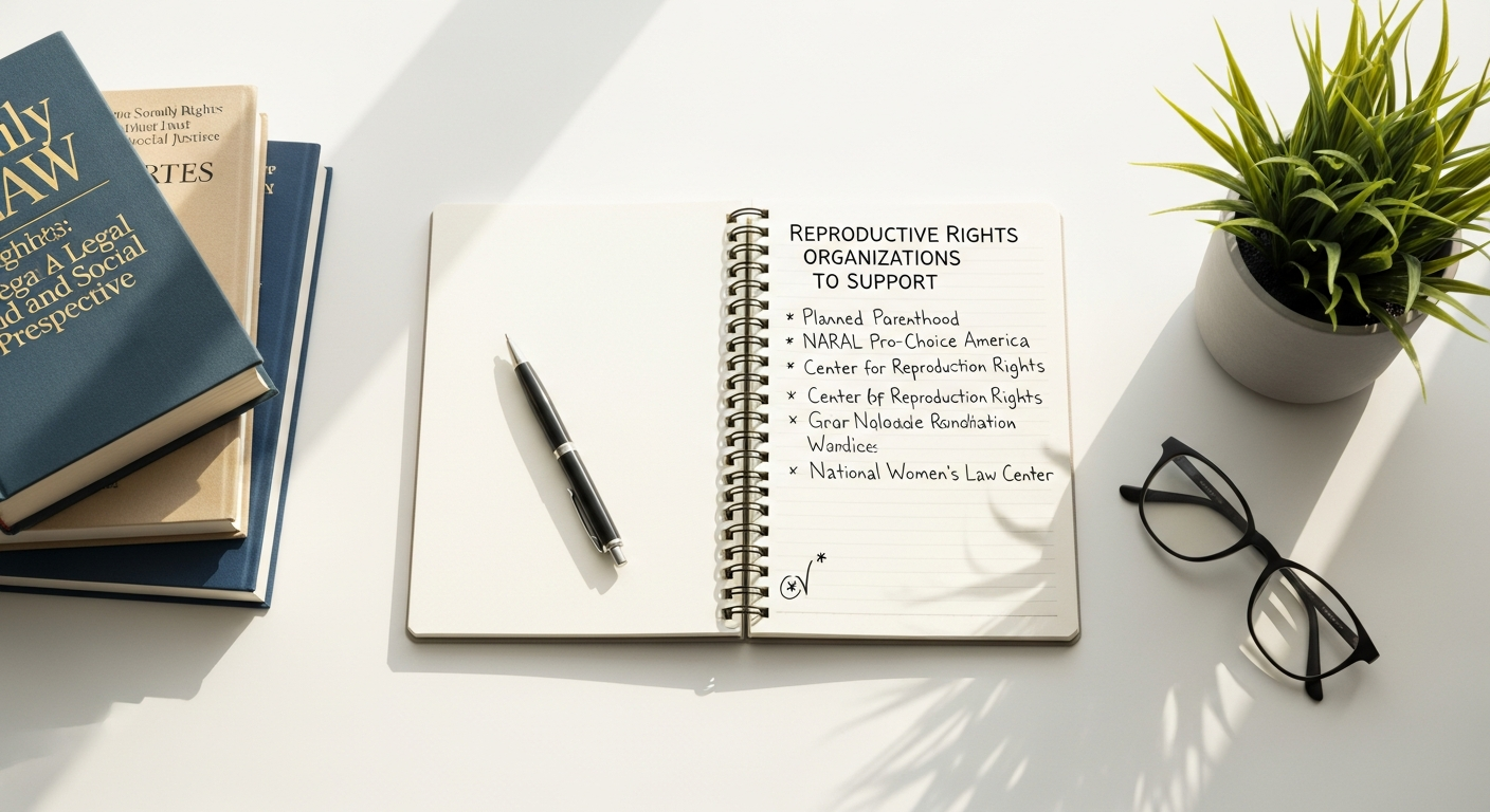 Reproductive Rights Organizations To Support