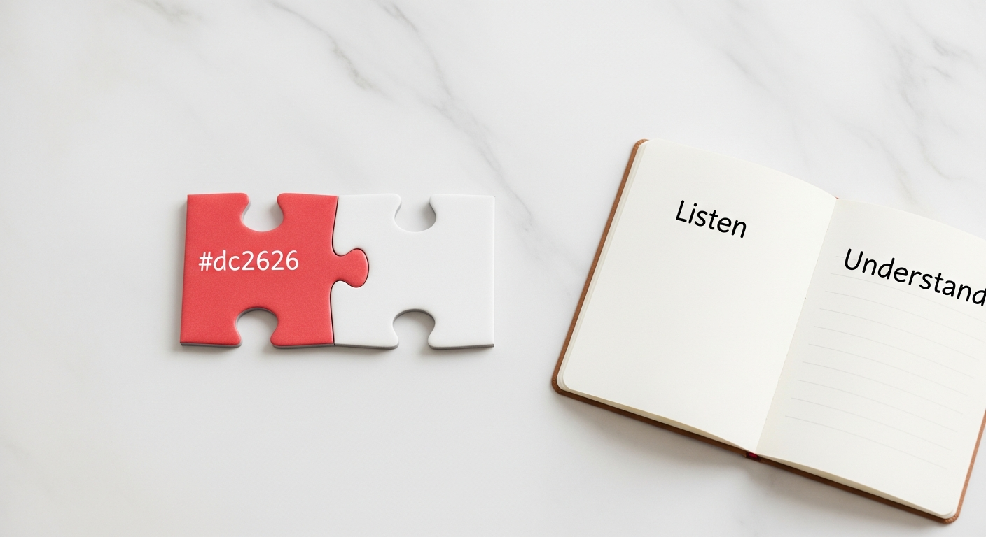 Couple engaged in a deep conversation, symbolizing relationship health and communication.