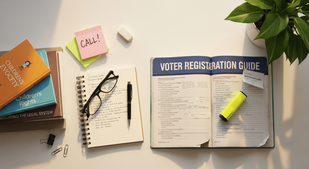 voter registration guide for advocacy