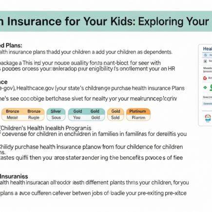 Where can i get health insurance for my kids