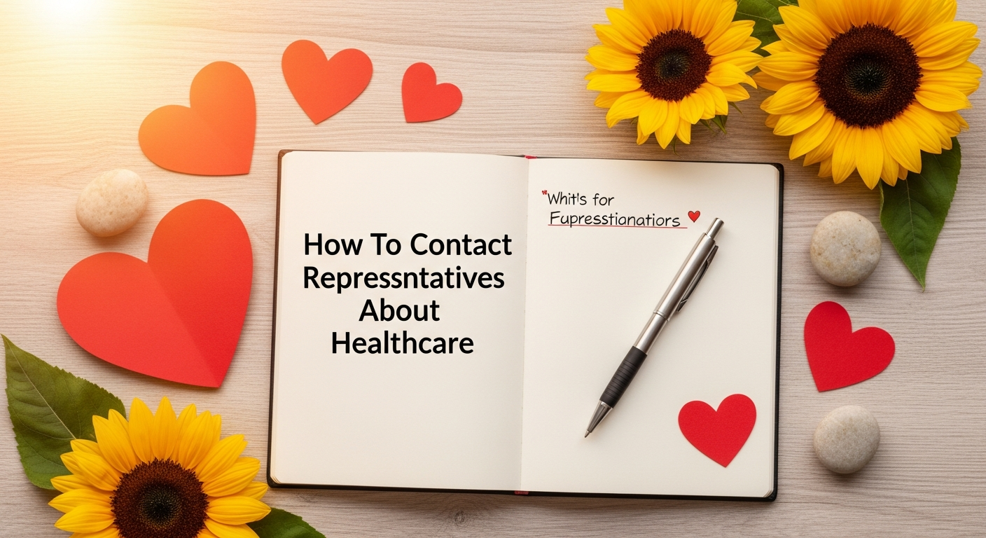 How To Contact Representatives About Healthcare