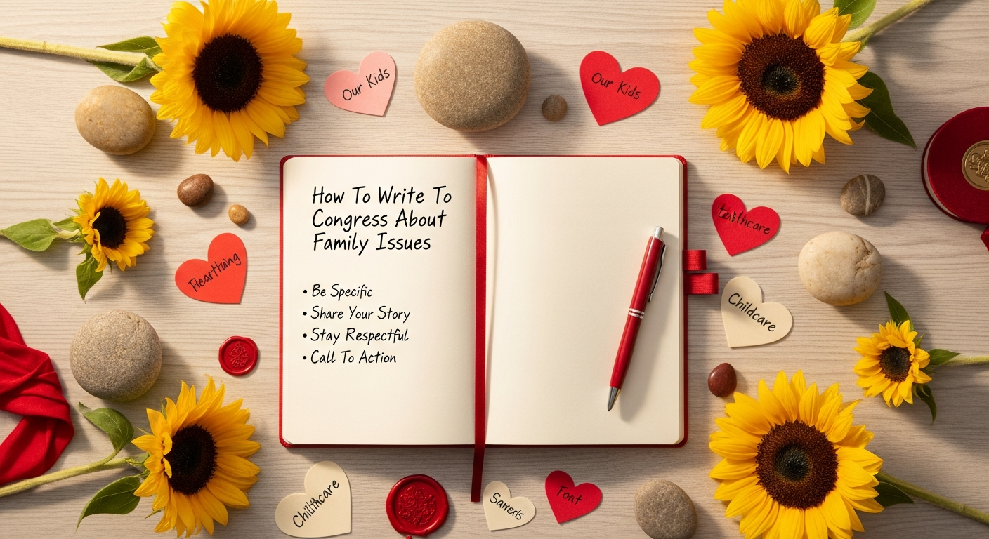 How To Write To Congress About Family Issues