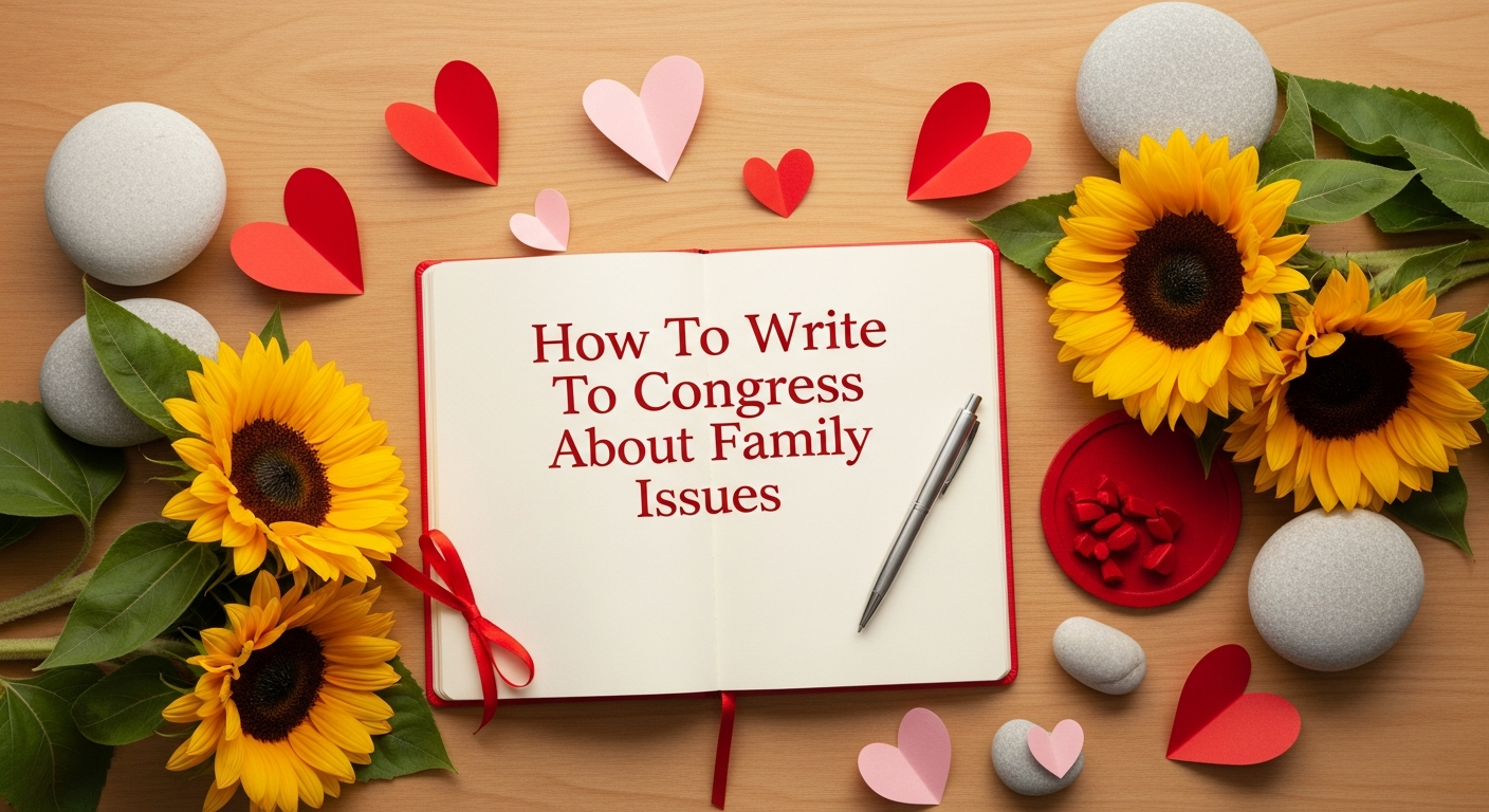 How To Write To Congress About Family Issues